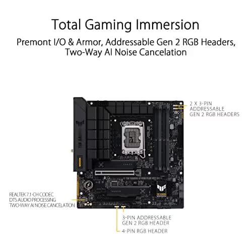 Asus TUF GAMING B760M-PLUS WIFI D4 image