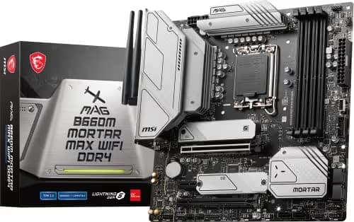 MSI B660M MAG MORTAR MAX WIFI DDR4 Micro ATX main image