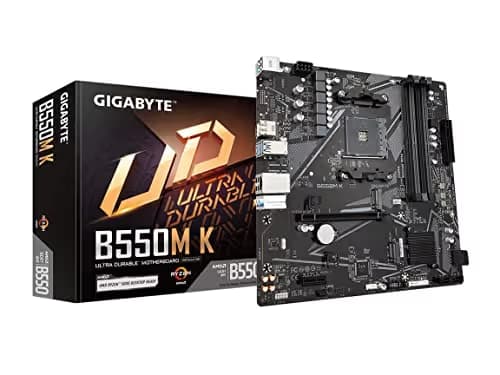 Gigabyte B550 B550M K AM4 DDR4 Micro ATX main image