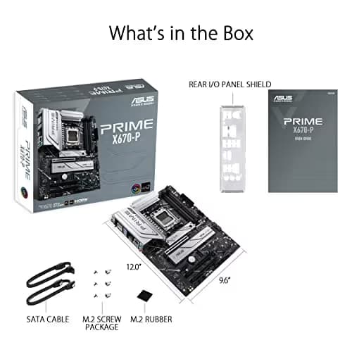 Asus X670 PRIME X670-P AM5 DDR5 ATX image