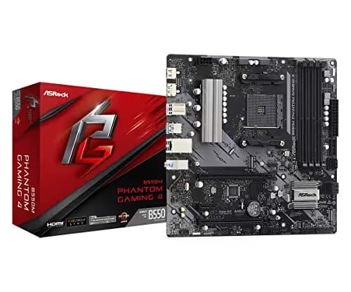 ASRock B550M Phantom Gaming 4 AM4 DDR4 Micro ATX main image