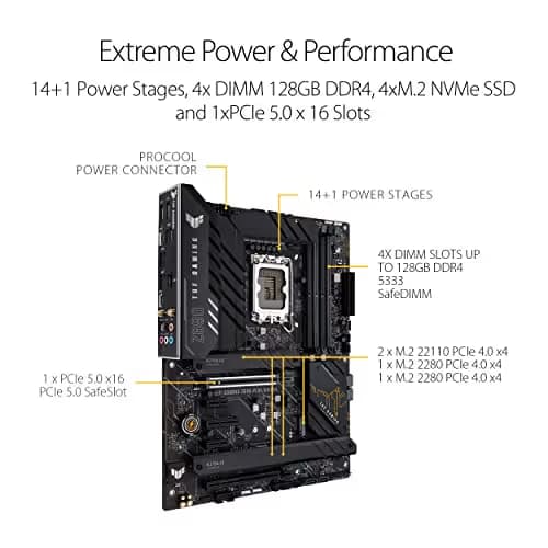 Asus Z690 TUF GAMING Z690-PLUS WIFI D4 DDR4 ATX image