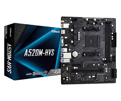 ASRock A520 M-HVS AM4 DDR4 Micro ATX main image