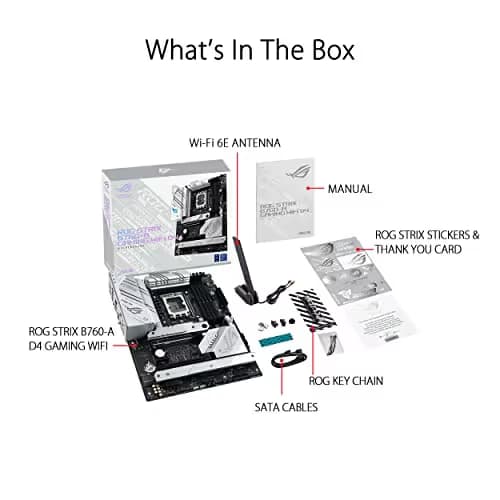 ASUS ROG STRIX B760-A GAMING WIFI D4 image