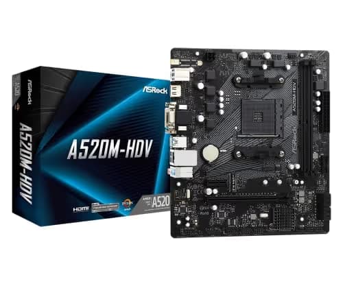 ASRock A520 M-HDV DDR4 Micro ATX image