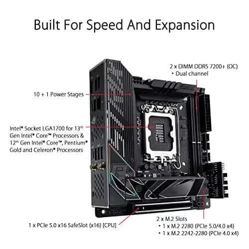 Asus Z790-I ROG STRIX GAMING WIFI LGA1700 DDR5 Mini ITX image