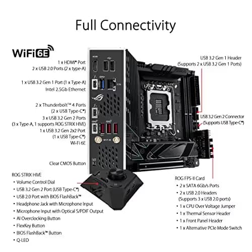 Asus Z790-I ROG STRIX GAMING WIFI LGA1700 DDR5 Mini ITX image