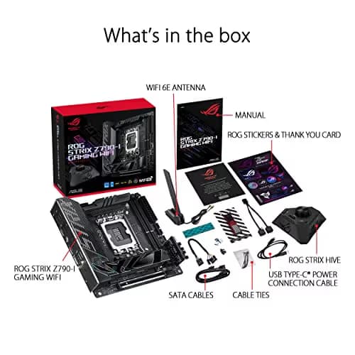 Asus Z790-I ROG STRIX GAMING WIFI LGA1700 DDR5 Mini ITX image