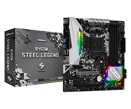 ASRock B450M Steel Legend DDR4 Micro ATX main image