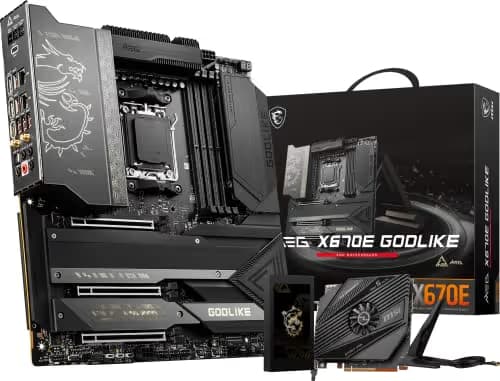 MSI X670E MEG GODLIKE AM5 DDR5 EATX image
