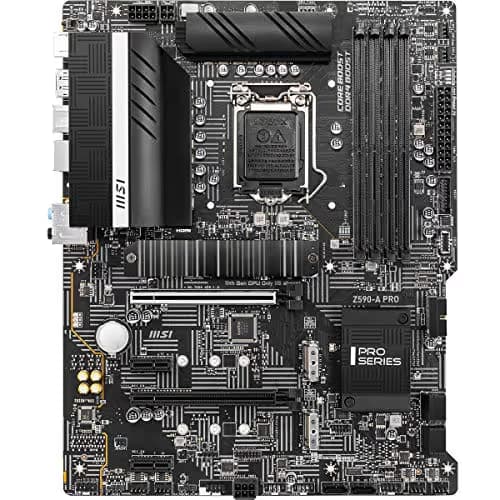 MSI Z590 A PRO DDR4 ATX main image