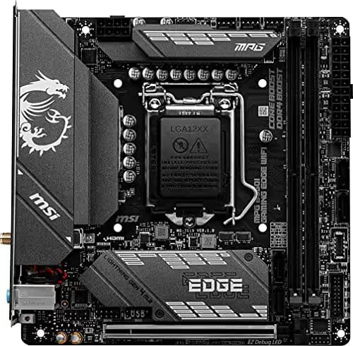 MSI B560I MPG GAMING EDGE WIFI LGA1200 DDR4 Mini ITX image