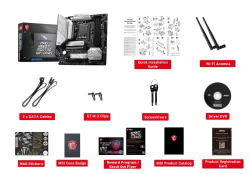 MSI MAG B660M MORTAR WIFI DDR4 Micro ATX image