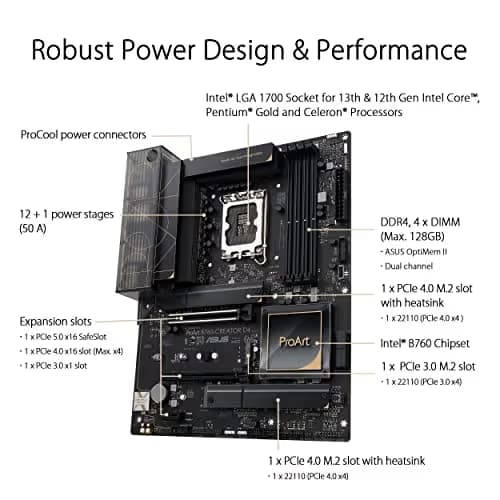 ASUS ProArt B760-CREATOR D4 image