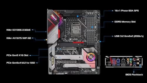 ASRock Z690 PG Velocita LGA1700 DDR5 ATX image