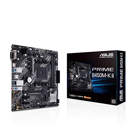 Asus B450 PRIME B450M-K II AM4 DDR4 Micro ATX main image