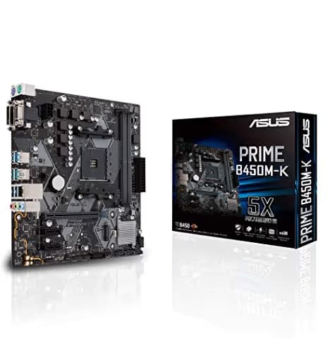 Asus B450 PRIME B450M-K AM4 DDR4 Micro ATX image