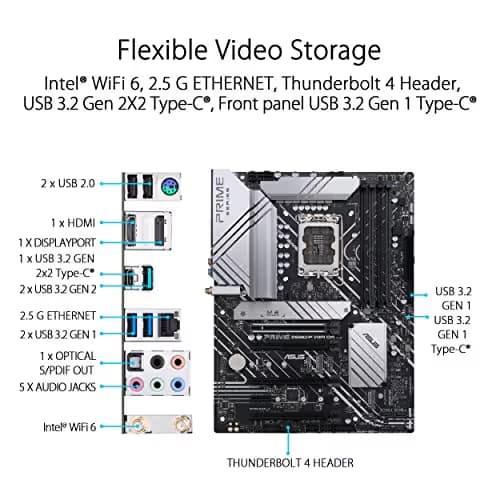 Asus PRIME Z690-P WIFI D4 DDR4 ATX image