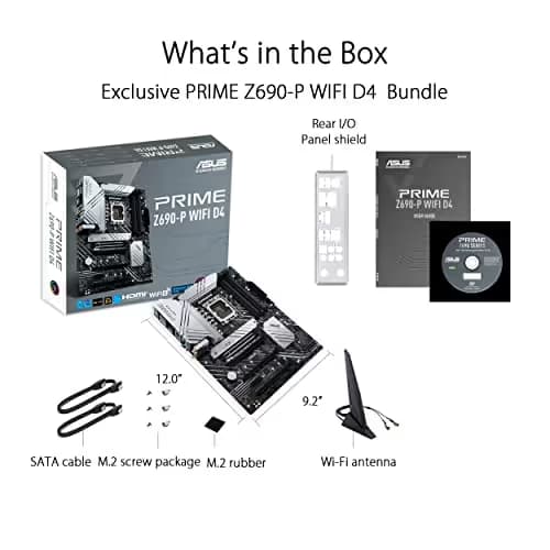 Asus PRIME Z690-P WIFI D4 DDR4 ATX image