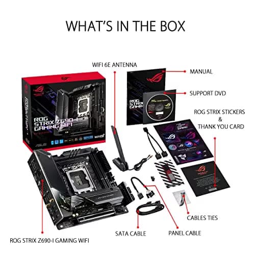 Asus Z690 ROG STRIX Z690-I GAMING WIFI DDR5 Mini ITX image