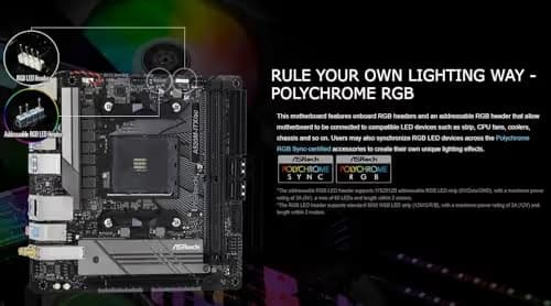 ASRock A520 A520M-ITX/ac AM4 DDR4 Mini ITX image