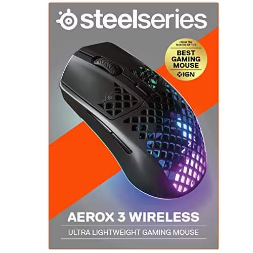 SteelSeries Aerox 3 Bluetooth Optical Gaming Mouse image