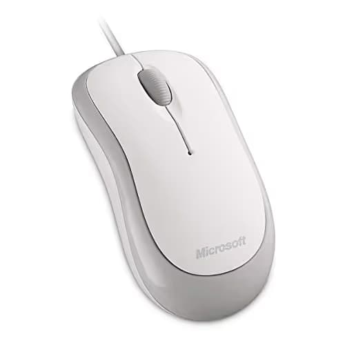 Microsoft 4YH-00006 Wired Optical White Mouse main image