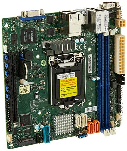 Supermicro Intel C242 X11SCL-IF LGA1151 DDR4 Mini ITX main image