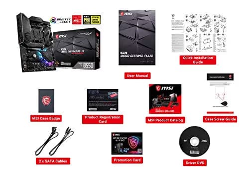 MSI MPG B550 GAMING PLUS image