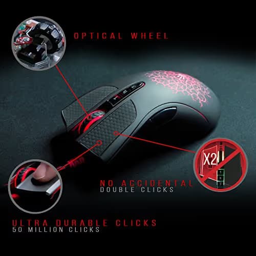 A4Tech Bloody AL90 Wired Laser Mouse image