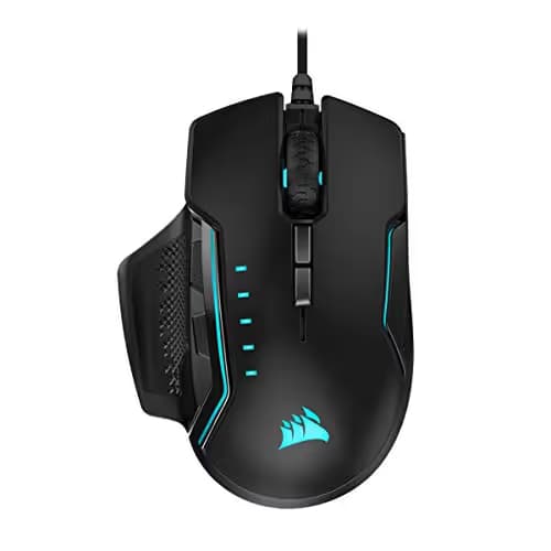 Corsair GLAIVE RGB Aluminum Wired Optical Gaming Mouse main image