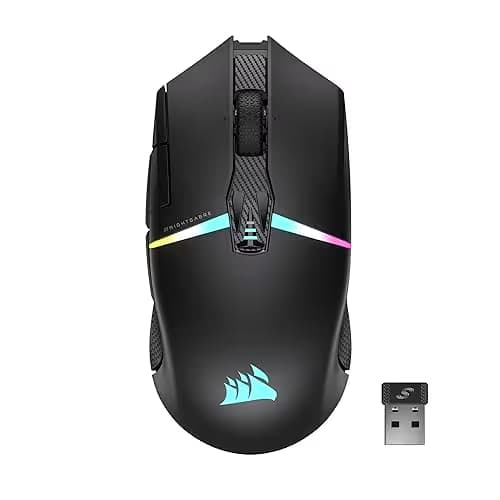 Corsair NIGHTSABRE RGB Wireless/Bluetooth/Wired Optical Gaming Mouse main image