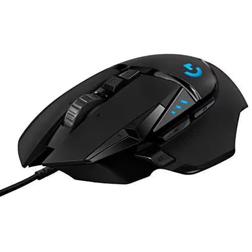Logitech G502 HERO Wired Optical Mouse - Black image