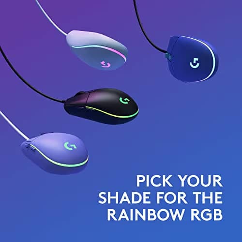 Logitech G203 Lightsync Wired Optical Mouse image