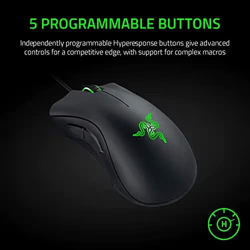 Razer DeathAdder Essential Wired Optical Gaming Mouse image