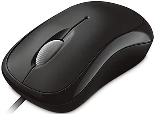 Microsoft 4YH-00002 White Wired Optical Mouse main image