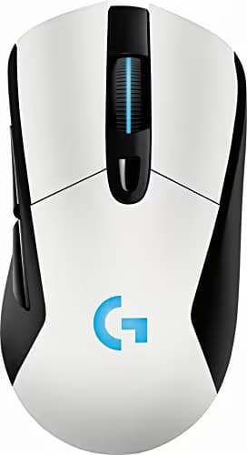 Logitech G703 White Wireless Optical Mouse image