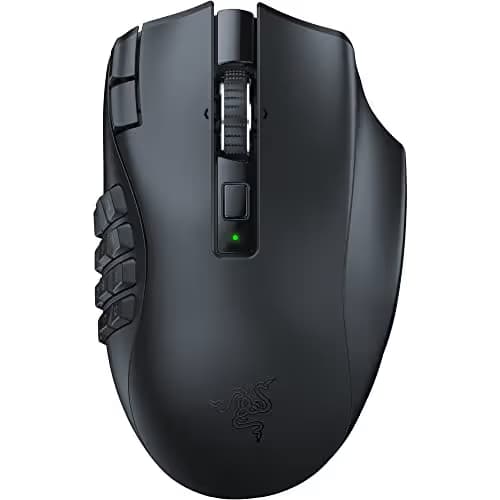 Razer Naga V2 HyperSpeed Wireless/Bluetooth Gaming Mouse - Black main image