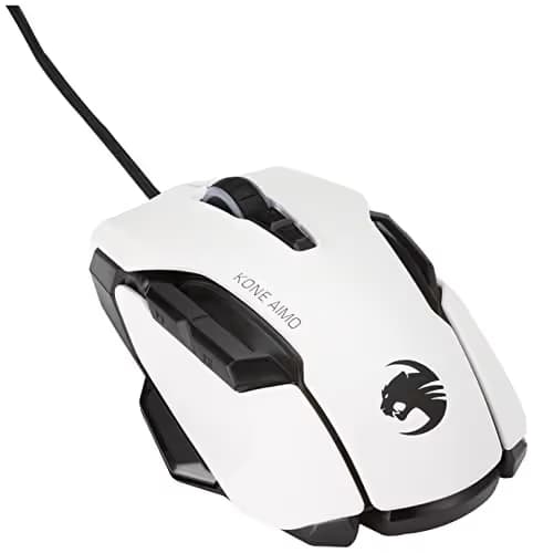 ROCCAT Kone AIMO Remastered White Wired Optical Gaming Mouse image