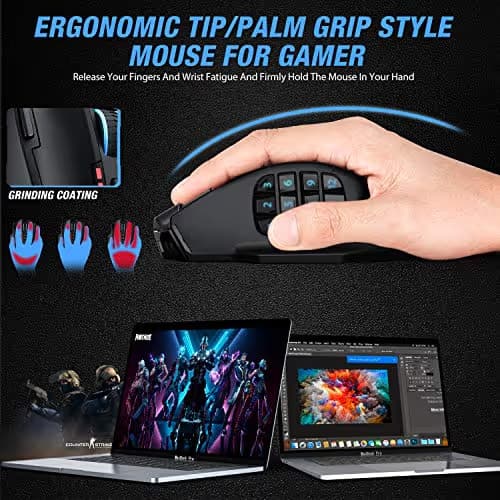 UtechSmart Venus Pro RGB Wireless Optical Mouse image