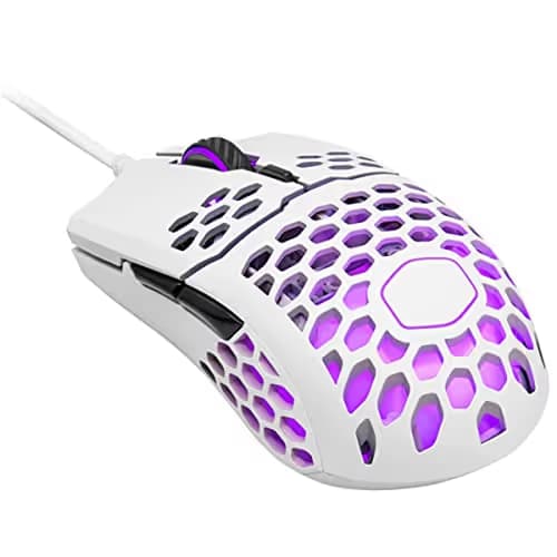 Cooler Master MM711 Matte White Wired Optical Mouse main image
