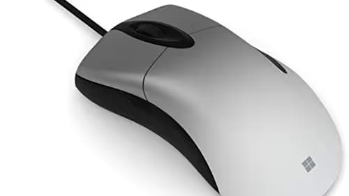 Microsoft Intellimouse Pro White Shadow Wired Optical Mouse image