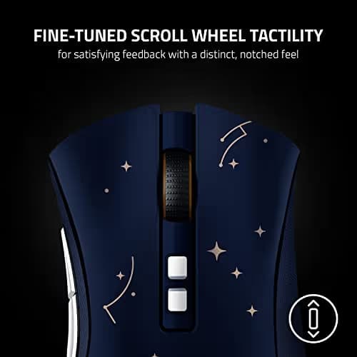 Razer DeathAdder V2 Pro Genshin Impact Edition Wired/Bluetooth/Wireless Optical Gaming Mouse image