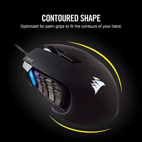 Corsair SCIMITAR PRO RGB Wired Optical Gaming Mouse image