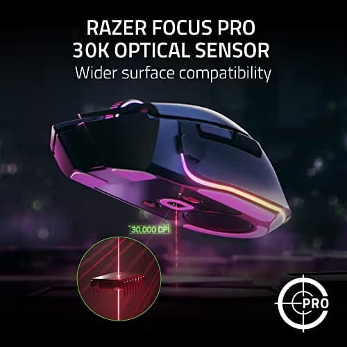 Razer Basilisk V3 Pro Wired/Bluetooth/Wireless Optical Gaming Mouse image
