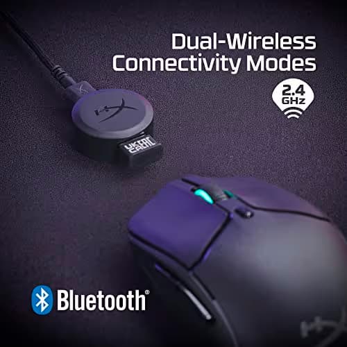HP HyperX Pulsefire Haste 2 Wireless/Bluetooth/Wired Optical Mouse image