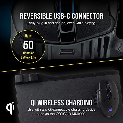 Corsair Dark Core RGB Pro SE Wireless Optical Mouse image