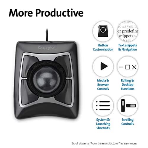 Kensington 64325 Wired Trackball image