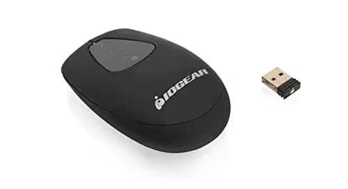 IOGEAR Tacturus Wireless Optical Black Mouse main image