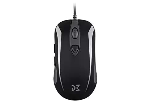 DREAM MACHINES DM1 FPS Wired Optical Gaming Mouse image